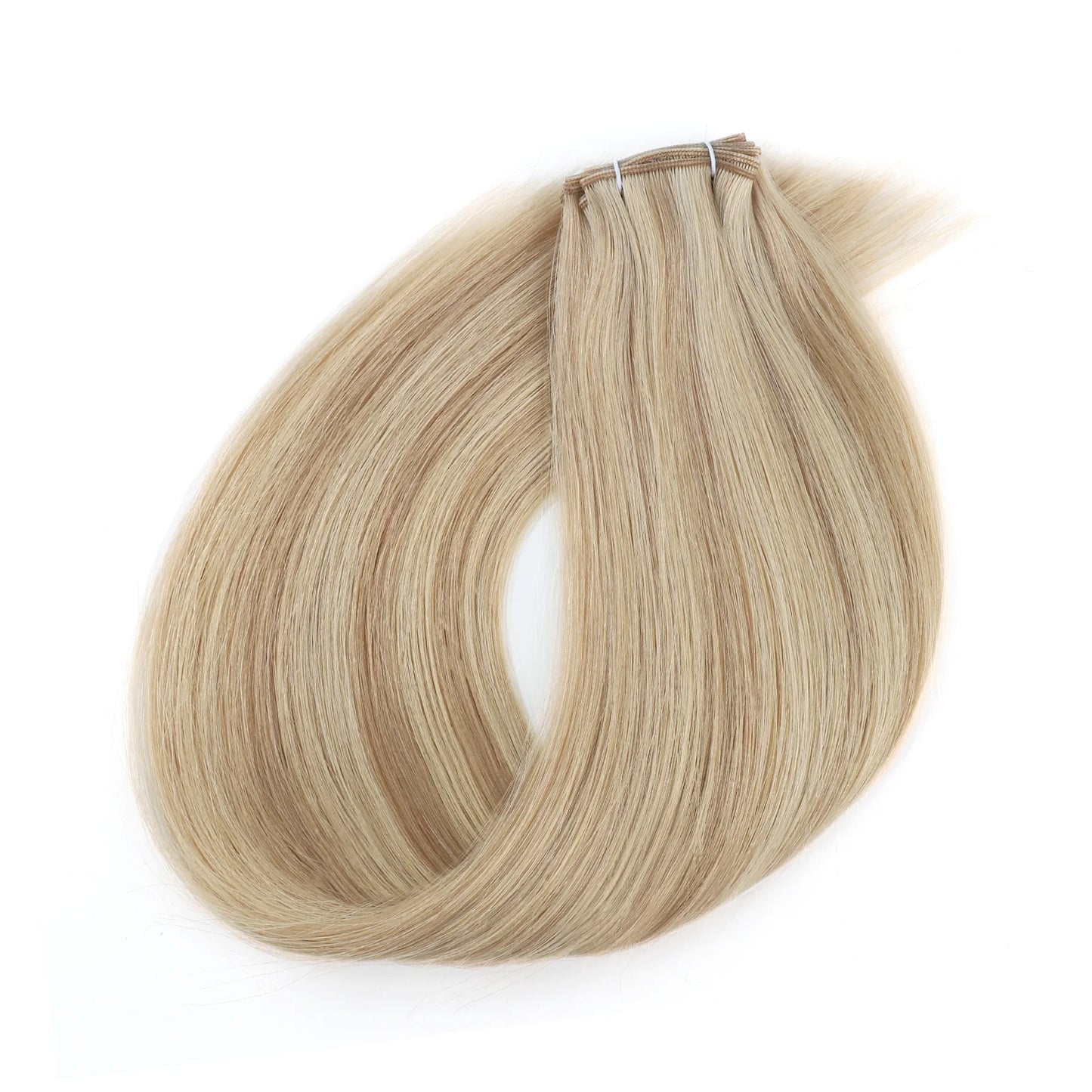 Premium Genius Weft 24" Straight Hairs - Leyvaru Hair Extensions