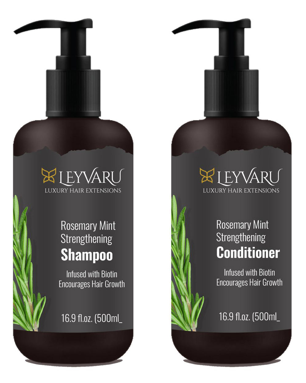 Leyvaru Rosemary Shampoo & Conditioner Set