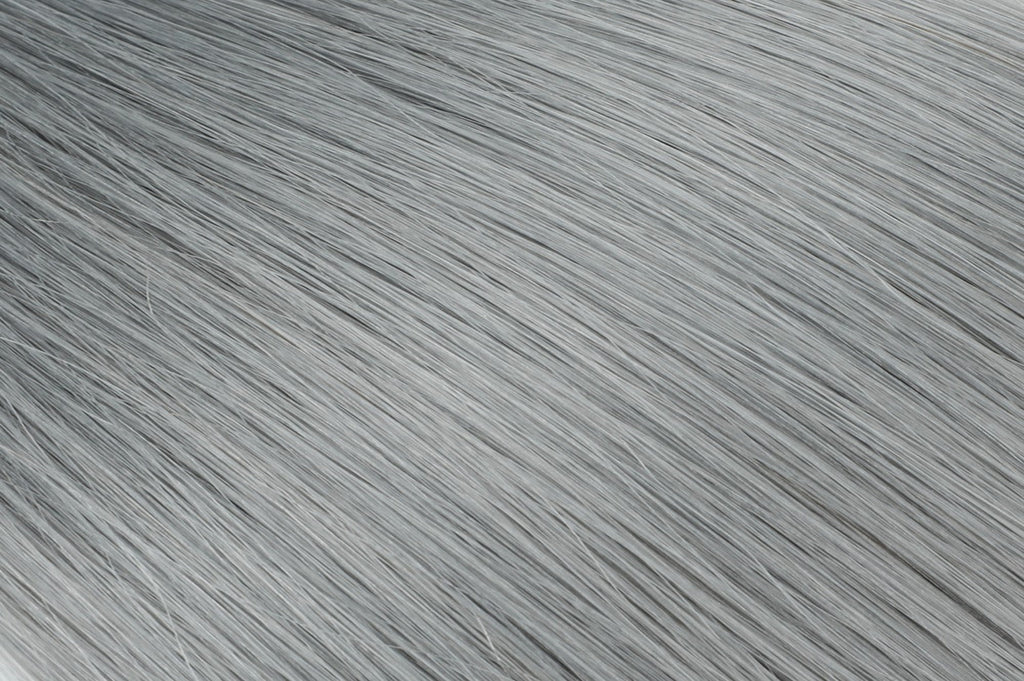 Grey Pyrite Hair Extension Color
