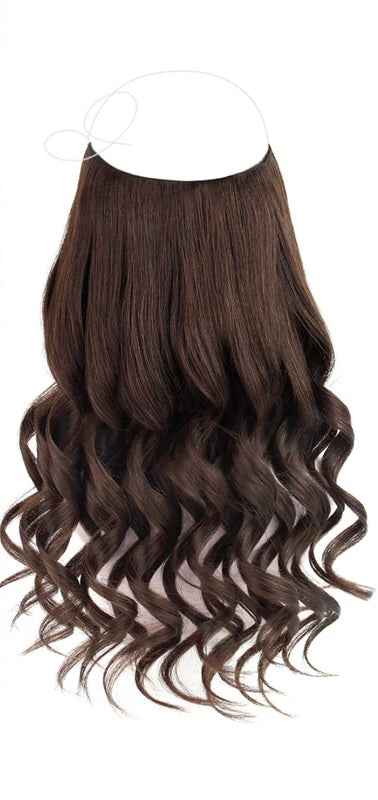 Premium Halo  24" Body Wave  Hairs - Leyvaru Hair Extensions