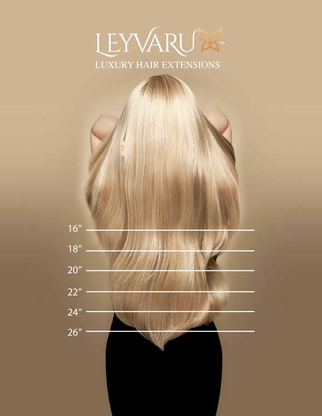 Luxury I-Tips   24" Straight  Hairs - Leyvaru Hair Extensions