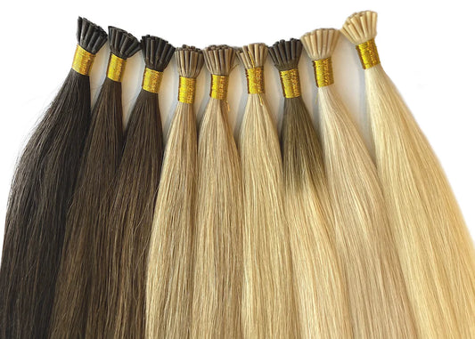 Premium I-Tips  24" Straight  Hairs - Leyvaru Hair Extensions