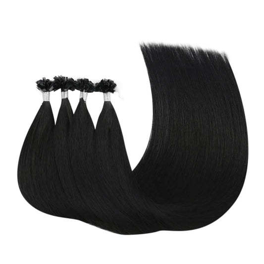 Premium K-Tips  24" Straight  Hairs - Leyvaru Hair Extensions